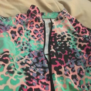 Bebe xs zip up jacket